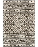 Closeout! Loloi Emory Eb-08 Graphite/Ivory 5'3" x 7'7" Area Rug