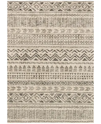 Closeout! Loloi Emory Eb-10 Stone/Graphite 5'3" x 7'7" Area Rug