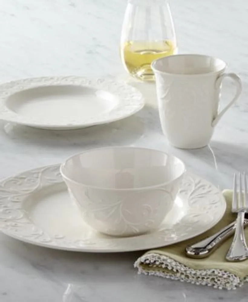 Lenox Dinnerware Opal Innocence Carved Collection