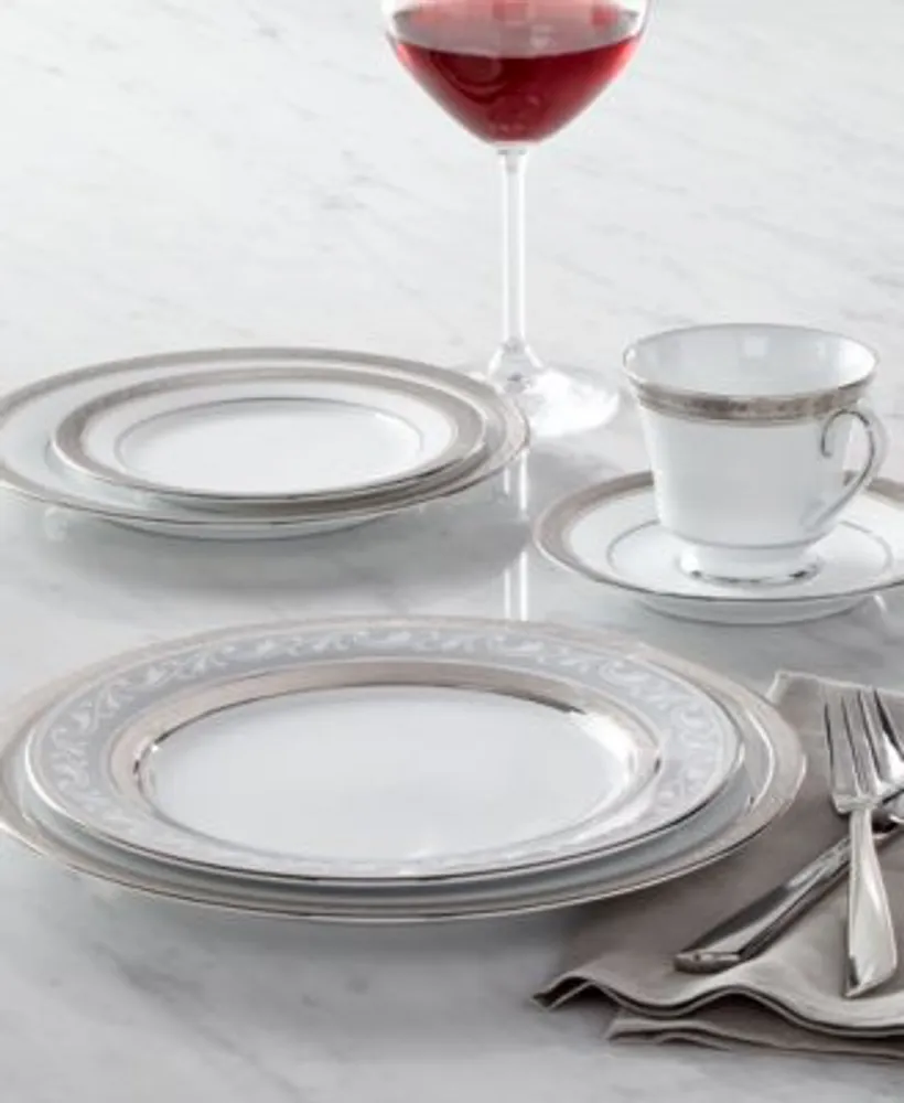 Noritake Crestwood Platinum Dinnerware Collection