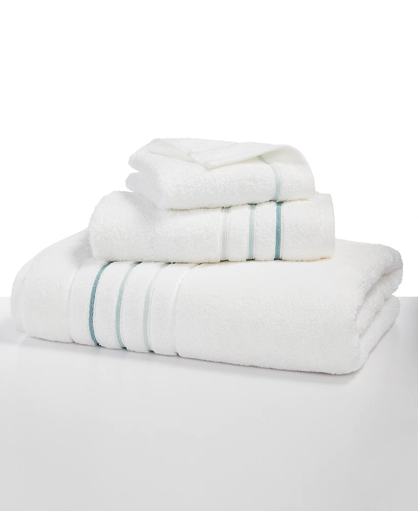 Hotel Collection Ultimate Micro Cotton Borderline 13" x Washcloth, Created for Macy's