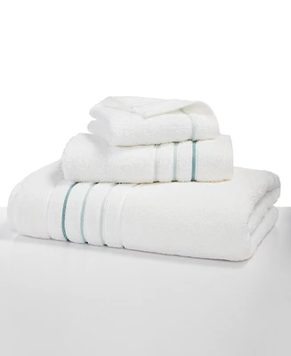 Hotel Collection Ultimate Micro Cotton Borderline 13" x Washcloth, Created for Macy's