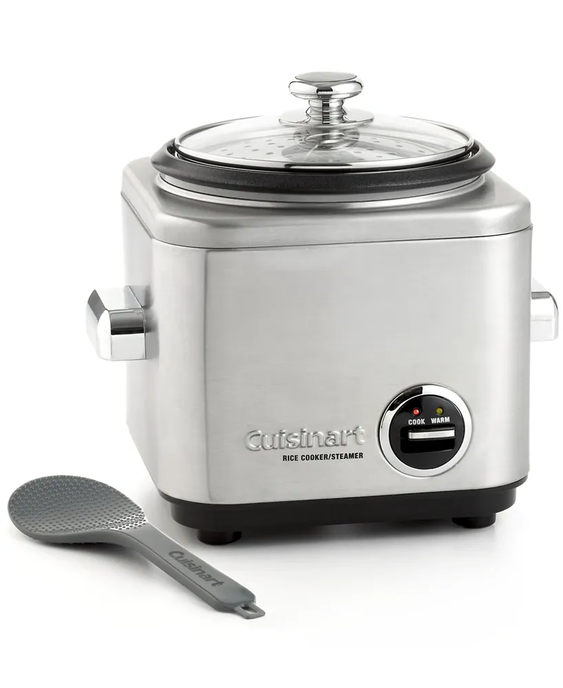 Cuisinart 4-Cup Stainless Steel Rice Cooker CRC-400 