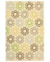 Martha Stewart Collection Quilt Msr1843a Creme Area Rug