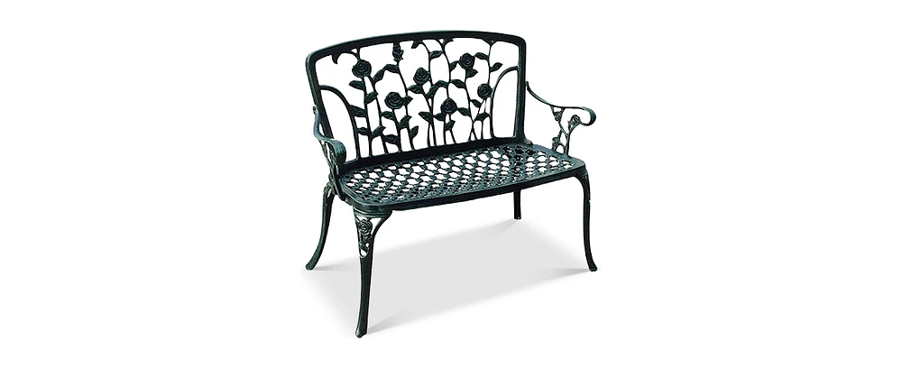 Jenison Cast Iron Patio Bench