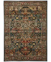 Karastan Spice Market Alacantara Sapphire 5'3" x 7'10" Area Rug