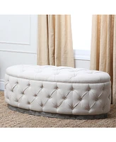 Chesten Oval Ottoman