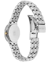 Citizen Women's Eco-Drive Crystal Accent Stainless Steel Bracelet Watch 28mm EW2340