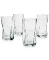 Bormioli Rocco Cassiopea Highball Glasses, Set of 4