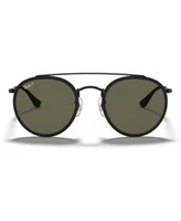 Ray-Ban Polarized Sunglasses , RB3647N Round Double Bridge