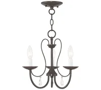 Livex Mirabella - Light Metal Chandelier