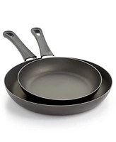 Scanpan Classic 8" and 10.25" Nonstick 2-Piece Fry Pan Set, Black