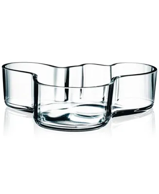 Iittala Aalto 8" Clear Bowl