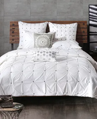 Ink+Ivy Masie Tufted Duvet Cover Set, King