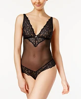 b.tempt'd by Wacoal b. Charming Mesh and Lace Lingerie Bodysuit 936232