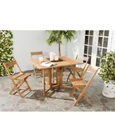 Kinsie Outdoor 5-Pc. Dining Set (1 Table & 4 Chairs)