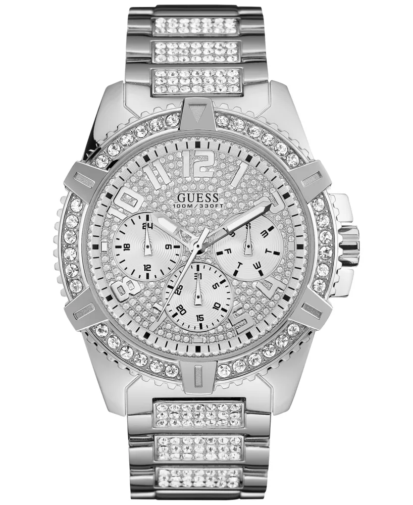 Guess Men's Stainless Steel Bracelet Watch 50mm