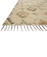 Loloi Owen Ow-05 Pewter/Sand 5' x 7'6" Flatweave Area Rug