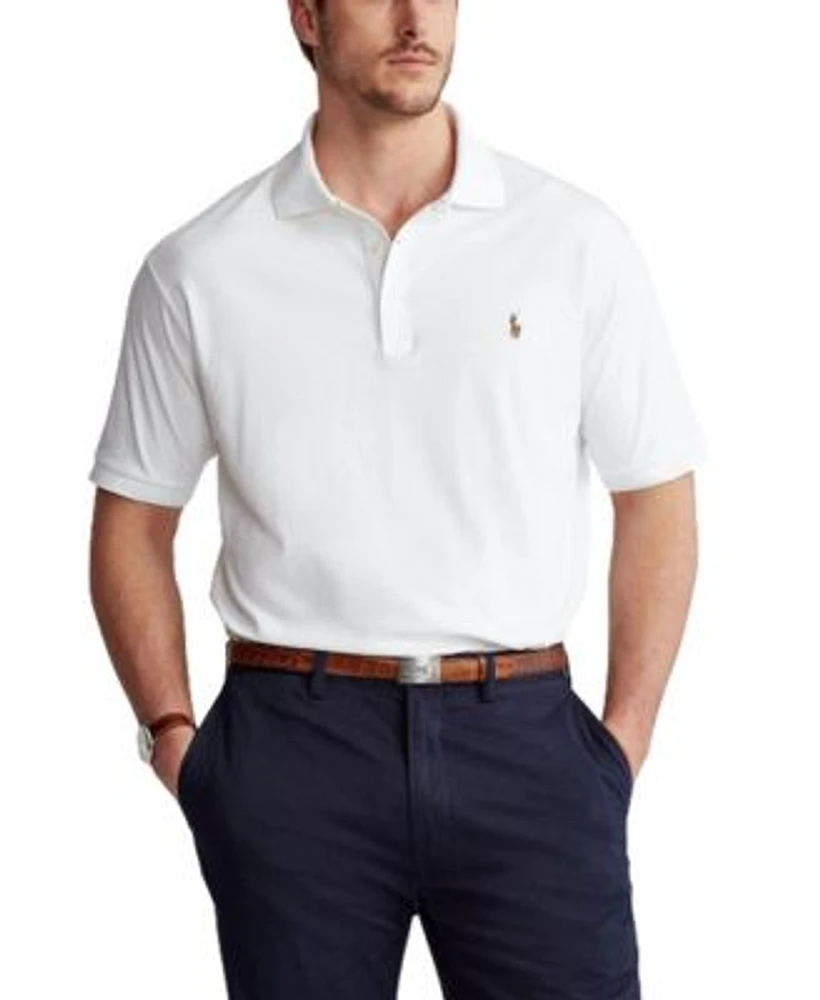 Polo Ralph Lauren Mens Classic Fit Soft Cotton Polo Regular Big Tall