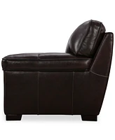 Myars 47" Leather Chair, Created for Macy's