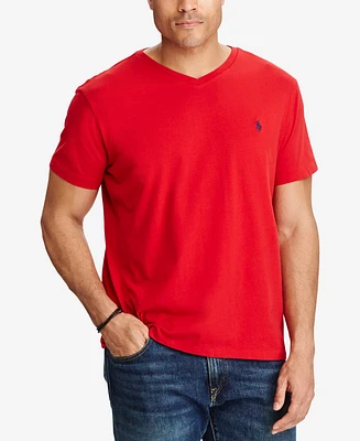 Polo Ralph Lauren Men's Big & Tall Classic Fit V-Neck T-Shirt