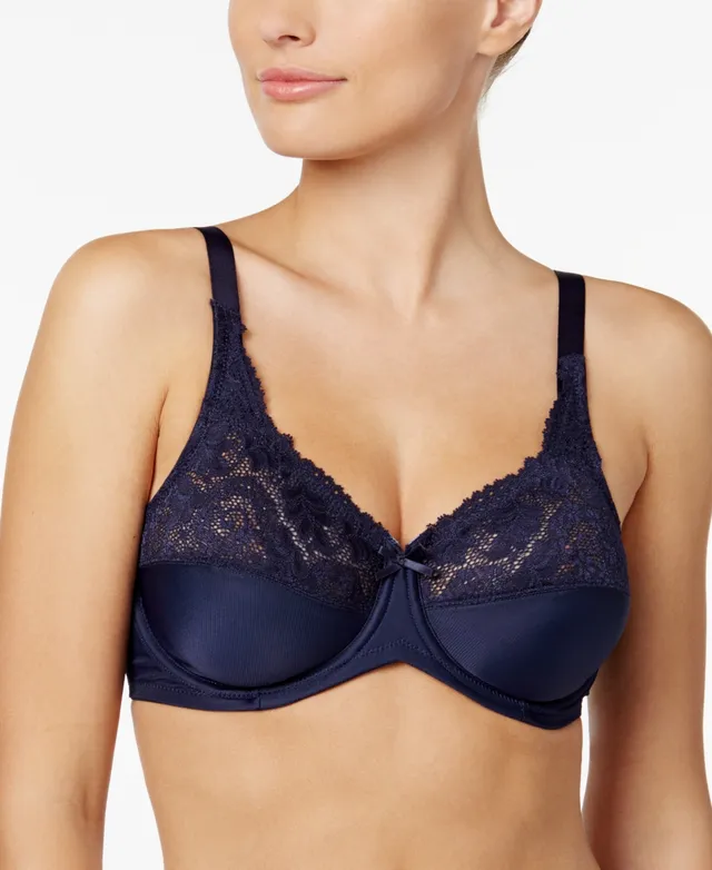 Bali Lilyette Ultimate Smoothing Full Coverage Underwire Unlined Minimizer  Bra Ly0444