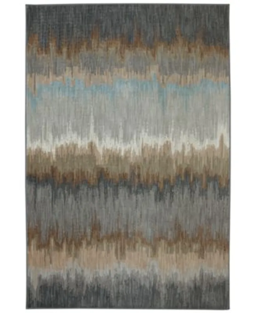 Karastan Euphoria Cashel Abyss Blue Area Rug Collection