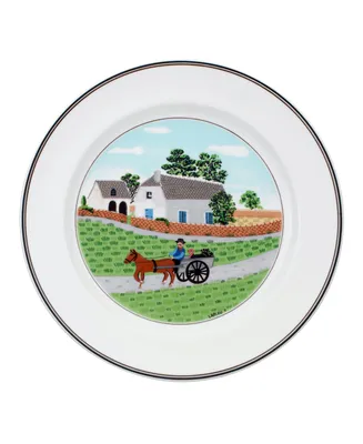 Villeroy & Boch Design Naif Dinner Plate Going to Market