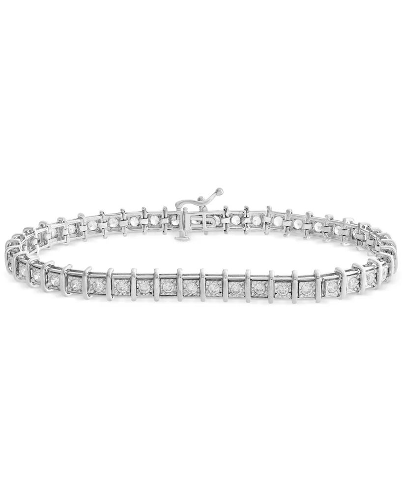 Diamond Tennis Bracelet (-/ ct. t.w.) 14k White or Yellow Gold