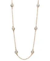 Trio By Effy Diamond Station Necklaces