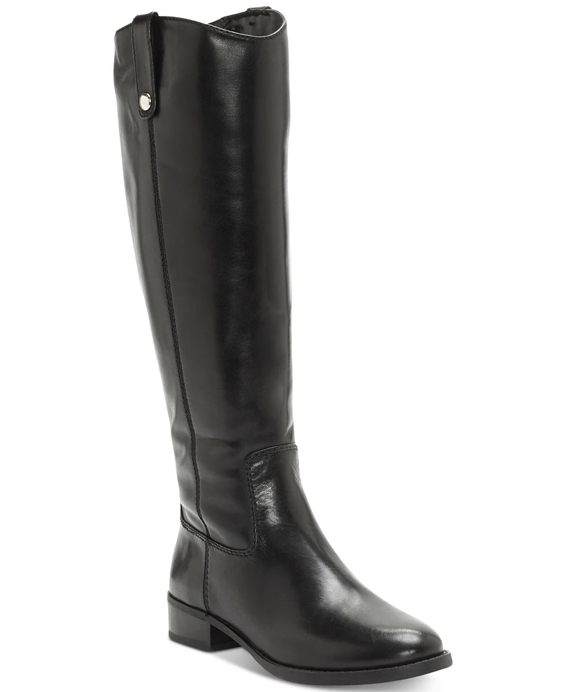 I.n.c. International Concepts Fawne Leather Knee High Boots, Created for Macy's