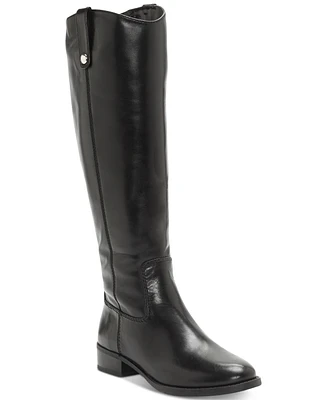 I.n.c. International Concepts Fawne Leather Knee High Boots, Created for Macy's