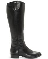 I.n.c. International Concepts Fawne Leather Knee High Boots, Created for Macy's