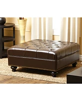 Drake Nailhead Trim Ottoman