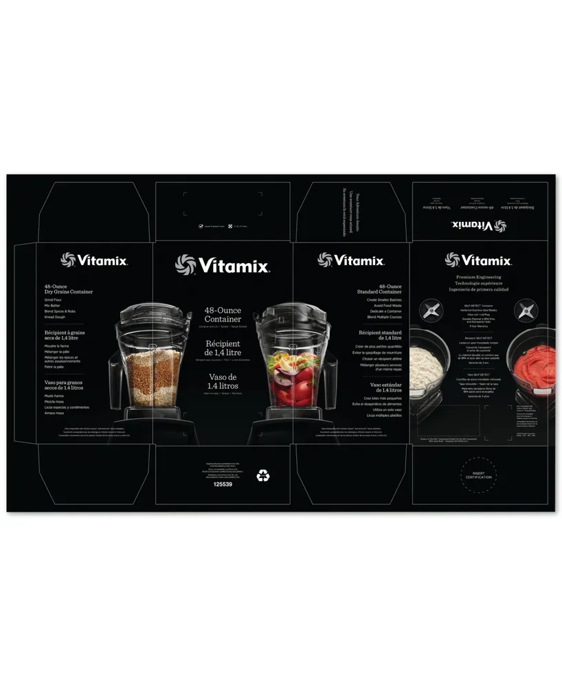 Vitamix Ascent Series Dry Blade Container