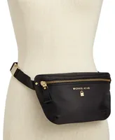 Michael Michael Kors Nylon Fanny Pack, Created for Macy's - Black, Gold