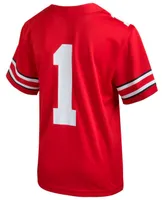 Nike Men's Ohio State Buckeyes Replica Football Game Jersey, Big Boys (8-20)