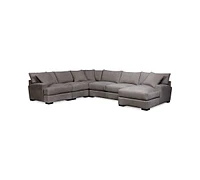 Rhyder -Pc. Fabric Sectional Sofa with Chaise