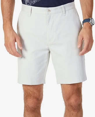 Nautica Classic-Fit 8.5" Stretch Chino Flat-Front Deck Short