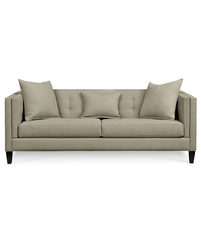 Closeout! Braylei 88" Fabric Track Arm Sofa, Created for Macy's