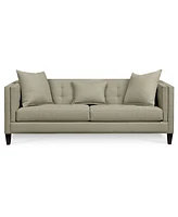 Closeout! Braylei 88" Fabric Track Arm Sofa, Created for Macy's
