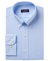 Club Room Men's Regular Fit Mini Gingham Dress Shirt, Created for Macy's