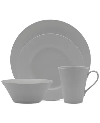 Mikasa Delray Grey 4-Pc. Place Setting