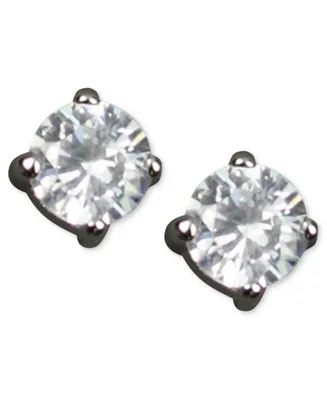 Givenchy Earrings, Round Cubic Zirconia Stud (3/4 ct. t.w.)