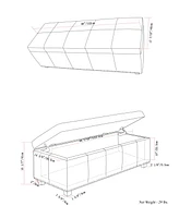 Rhodes Storage Bench