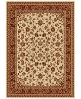 Closeout Km Home Pesaro Kashan Ivory Brick Area Rug Collection