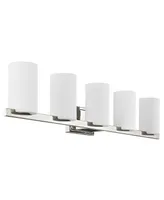 Livex Astoria 5- Light Chrome Vanity