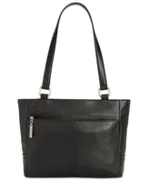 Giani Bernini Nappa Classic Leather Tote, Created for Macy's