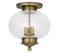 Livex Harbor 3-Light Flush Mount