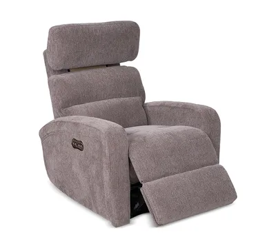 Stellarae Fabric Power Recliner with Usb, Created for Macy's